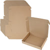 ", Pack of 26, 11X8X2 Inches White Corrugated Shipping Boxes - Perfect for Mailing, Packing, and Literature Mailer!"