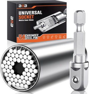 "Ultimate Universal Socket Wrench Set - The Perfect Gift for the Man Who Has Everything!"