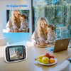 "Stay Connected and Worry-Free with our Wireless Video Baby Monitor - Crystal Clear Night Vision, Temperature Monitoring, and 2-Way Talkback System - Includes UK Interface Plug!"