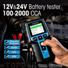" BT200 Car Battery Tester - Professional 12V/24V Load Tester for Cars, Trucks, Motorcycles, and More!"