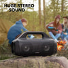 "Ultimate   Motion Boom: Premium Portable Bluetooth Speaker with Titanium Drivers, Enhanced Bass, Waterproof Design, 24-Hour Playtime, App Connectivity - Perfect for Home and Outdoor Adventures!"