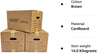 "Ultimate Moving Box Set: Durable Cardboard House Boxes with Bubble Wrap and Tape - Pack of 10"