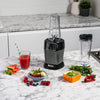 "Ultimate  Smoothie Maker: 2 Automatic Programs, Pulse Setting, 2X 700Ml Cups, 1000W Power, Dishwasher Safe, Black"