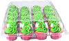 "Katgely Cupcake Boxes - Perfectly Portable and Convenient - 24 Pack Set of 4 Plastic Cupcake Containers"