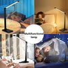 "SLATOR Desk Lamp: Stylish and Functional Eye-Caring Bedside Lamp with USB Charging Port, Customizable Lighting Modes and Brightness Levels - Perfect for Home, Office, Bedroom, Reading, Work, and Study"