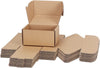 "Stylish  Shirt Gift Boxes - 25 Pack of Brown Cardboard Boxes with Lids for Wrapping and Giving Presents, Perfect for Packaging and Shipping Small Business Items"