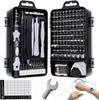 "Ultimate Precision Screwdriver Set - 140-in-1 Toolkit for DIY Electronic Repairs - Ideal for Micro PC, Laptop, iPhone, and MacBook - Sleek Grey Design with Handy Case Included"