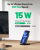 "Ultimate 15W Fast Wireless Charger Stand - Qi Certified, Sleep-Friendly, Dual Charging Modes - Compatible with iPhone, Samsung, Google Pixel, and More!"