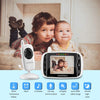 "Stay Connected and Worry-Free with our Wireless Video Baby Monitor - Crystal Clear Night Vision, Temperature Monitoring, and 2-Way Talkback System - Includes UK Interface Plug!"