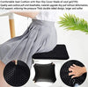"Ultimate Comfort and Support:  2023 Newlarge Gel Seat Cushion - Double Thick Egg Gel Cushion for Back Pain Relief - Perfect for Car, Office, Home, Wheelchair, and Chair - Stylish Black Design"