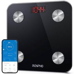 "Smart Body Weight Scale with Bluetooth App - Track Weight Loss, BMI, and Muscle Mass with  Scales!"