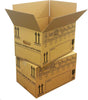 "Ultimate Moving and Storage Solution: Durable Extra-Large Cardboard Boxes with Carry Handles and Room List - Pack of 20"