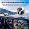 "Revolutionize Your Ride with the Ultimate M1-S Pro Motorcycle Bluetooth Headset: 8-Way Communication, 2000M Range, Music Sharing, Noise Cancellation & Waterproof Technology"