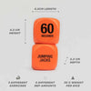 "Spice Up Your Workouts with Ultimate Fitness Dice - Fun and Effective Cardio, HIIT, and Full Body Exercises - Perfect for Home and Gym Training - Vibrant Orange Design!"