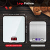 "Precision at Your Fingertips: Sleek and Versatile Digital Kitchen Scale with Backlit LCD Display for Effortless Cooking - 5Kg/11Lb Capacity"