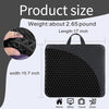 "Ultimate Comfort and Support:  2023 Newlarge Gel Seat Cushion - Double Thick Egg Gel Cushion for Back Pain Relief - Perfect for Car, Office, Home, Wheelchair, and Chair - Stylish Black Design"
