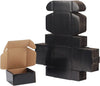 "EXYGLO 25 Pack of Sleek Black Gift Boxes - Perfect for Packaging, Shipping, and Small Business Mailers!"