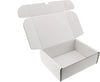 "Premium Set of 10 White Shipping Boxes - Perfect for Mailing, Gifting, and Weddings! Compact Size: 17.5cm x 14cm x 6cm (7" x 5.5" x 2.25") - Lightning Fast Delivery!"