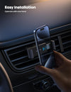 "Ultimate 360° Rotating Car Phone Holder - Secure Vent Mount for iPhone, Samsung, and All Mobile Phones in Sleek Black"