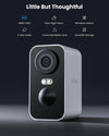 "5MP Colorful Night Vision Wireless Security Camera - Rechargeable, Motion Detection, Alexa Compatible!"