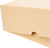 "Secure and Convenient Self-Locking Box Carton with Lid - Brown, A4 Size - Pack of 10"