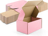 "Pretty in Pink: 26 Pack of  10X8X3 Shipping Boxes - Perfect for Packaging, Shipping, and Gifting!"