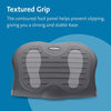 "Ultimate Comfort Ergonomic Foot Rest - Elevate Your Posture and Relieve Aches with  Solesaver - Grey (56152)"
