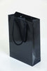 Small Black Glossy Laminated Uk Carrier Bags