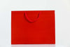 Large Red Glossy Laminated Uk Carrier Bags