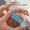"Qutie Waterproof Label Maker Tape - DIY Self-Adhesive Labels for Easy Organization - 4M Long/Roll (Blue)"