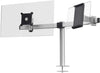 "Ultimate Ergonomic Monitor Mount - Enhance Your Workspace with the  Monitor Mount Pro - Perfect for 21-27 Inch Screens - Height Adjustable, Rotate & Tilt - VESA 75/100 - Clamp for Desks"