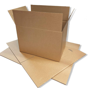 "Superior Strength: Pack of 10 Extra Large Double Wall Removal Cardboard Boxes - 30" X 20" X 20" / 762Mm X 508Mm X 508Mm"