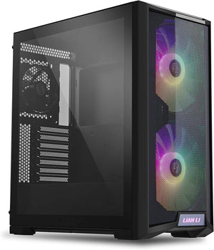 "Unleash the Power of Lian-Li LANCOOL 215 Midi-Tower - Stunning ARGB, Tempered Glass, Sleek Schwarz Design!"