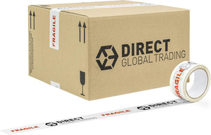 "Premium Quality Moving Boxes - 20 Durable Cardboard Storage Boxes for Delicate Items - Includes Free Fragile Tape!"