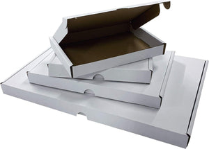" 50X White A6 Mailing Boxes - Perfect for Convenient Shipping and Professional Packaging - 50 Pack"