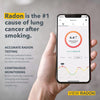 "Stay Safe and Breathe Easy with the  View Radon 2989 - Smart Radon Monitor with Wifi, Hub Functionality, and Calm Tech Display - Monitors Radon, Humidity, and Temperature"
