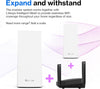 "Ultimate Home Wifi Coverage:  Velop WHW0303 Tri-Band Mesh Wifi System - Boosts Speed for 60+ Devices Across 6000 Sq Ft - MU-MIMO & Parental Controls - 3 Pack, White"