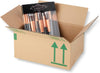 "Super Strong Eco-Friendly Cardboard Boxes - Perfect for Shipping, Moving, and Gifting - Pack of 25 - 9X6X4 Inches"