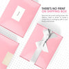 "Pretty in Pink: 26 Pack of  10X8X3 Shipping Boxes - Perfect for Packaging, Shipping, and Gifting!"