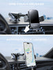 "Fast Wireless Car Charger: Auto Clamping Mount for iPhone & Samsung Galaxy - Charge on the Go!"