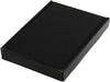 "50 Black Coloured C6 Boxes - Perfect for Large Letter Shipping - High Quality Cardboard - Size: 6.4" x 4.3" x 0.8" (16.3cm x 11cm x 2cm)"
