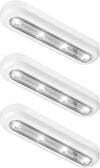 " Touch Closet Light - Convenient Cordless LED Night Light with Touch Sensor, Stick-On Anywhere, Rotatable Light Panel - Perfect for Closets, Stairs, and More! (2 Pack, White, Battery Operated)"