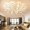 "Modern LED Ceiling Light with Remote Control - Adjustable Color, Dimmable, and Stylish - Perfect for Living Room, Bedroom, or Any Space - 10 Heads, 85cm Diameter"