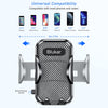 "Ultimate Stability 4-in-1 Car Phone Holder: 360° Rotation, One-Button Release for 4.7 to 6.7 Inch Smartphones!"