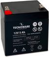 "Power and Protect Your Devices with Tecnoware 12V Charge 7.2 Ah Sealed Battery - Ideal for UPS, Video Surveillance, and Alarm Systems - Compact Size and Easy Installation - Reliable Performance Guaranteed!"