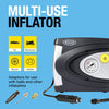 "RAC610 12V Electric Tyre Inflator: The Ultimate Portable Air Compressor for All Your Inflation Needs!"