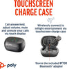 "Immerse Yourself in Crystal-Clear Audio with Poly Voyager Free 60+ UC True Wireless Earbuds - Noise-Canceling Mics, ANC, and Smart Charge Case - Perfect for iPhone, Android, PC/Mac, Zoom, and Teams"