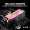 " VENGEANCE RGB PRO DDR4 RAM 16GB (2X8Gb) 3200Mhz CL16 - Boost Your Computer's Performance with Intel XMP 2.0 and Icue Compatibility - Sleek Black Design (CMW16GX4M2C3200C16)"