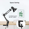 "Modern and Flexible Swing Arm Desk Lamp - Ideal for Reading, Bedside, and Office Use"