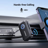 "Ultimate Bluetooth Car Adapter: Enjoy Hands-Free Calls, Seamless Music Streaming, 15-Hour Playtime, Dual Connection - Perfect for Car, Home Stereo, Headphones & Speakers"